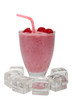 Smoothie mit Himbeere