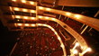 People leave on break in operetta at  Theater