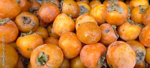 Photo: organic fuyu persimmons at the sf farmer's market organic fuyu persimmons at the sf farmer's market