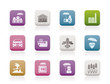 different kind of insurance and risk icons