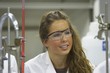 Girl In A Laboratory
