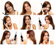 Beautiful young women with phone