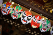 colorful mask in chinese style colorful mask in chinese style