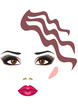 makeup for brown-haired with brown eyes