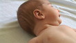 Video: Close-up of newborn baby lying on blanket Close-up of newborn baby lying on blanket