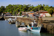Port de Saint Trojan sur l'île d'Oléron en France Port de Saint Trojan sur l'île d'Oléron en France
