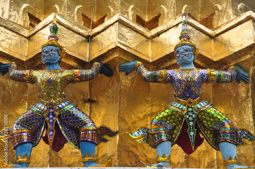 Photo: Thailand sightseeing: Royal temple and palace complex Bangkok Thailand sightseeing: Royal temple and palace complex Bangkok