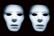 Twin White Faces
