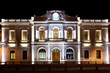 Bâtiment éclairé de la Chambre de Commerce de Bastia Bâtiment éclairé de la Chambre de Commerce de Bastia