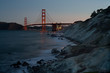 Golden Gate Bridge at dawn - San Francisco