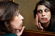 Extent of injuries; domestic abuse concept
