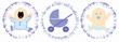 Babies labels - boy