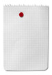 Photo: blank note isolated with clipping path blank note isolated with clipping path