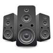 speaker set isolated