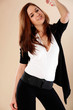 Stylish young woman Stylish young woman