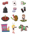 cartoon casino icon