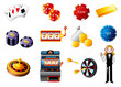 cartoon casino icon