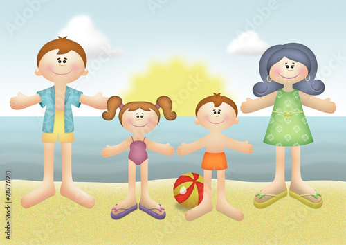 Illustration: Family Vacation Family Vacation