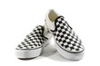 sneaker checkboard shoe