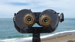Fernglas am Meer