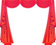 Scarlet curtains