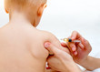 Little baby get an injection Little baby get an injection