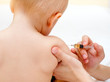 Little baby get an injection Little baby get an injection