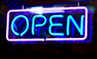 Open sign