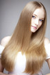 Girl with luxurious hair Girl with luxurious hair