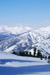 Western Sayan mountains. Ergaky. Siberia. Russia in winter time.