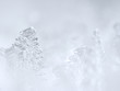 Abstract macro frozen ice crystal photo Abstract macro frozen ice crystal photo