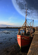Howth harbor close to Dublin Ireland Boat