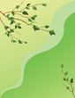background leaves