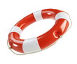 Life Buoy on a white background