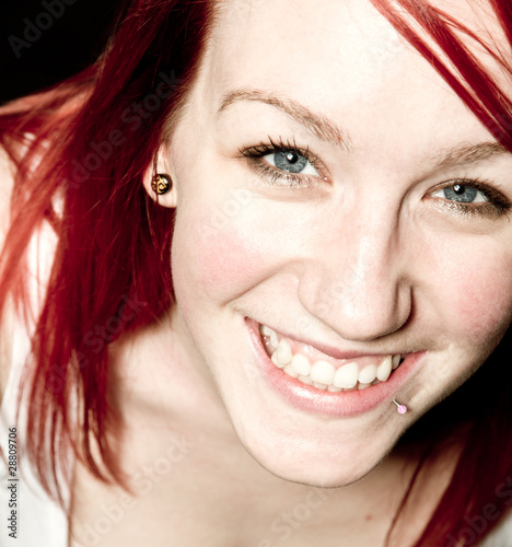 Photo: red hair portrait red hair portrait
