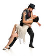 Couple Dancing Ballroom Style