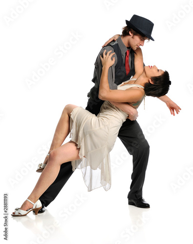 Photo: Couple Dancing Ballroom Style Couple Dancing Ballroom Style