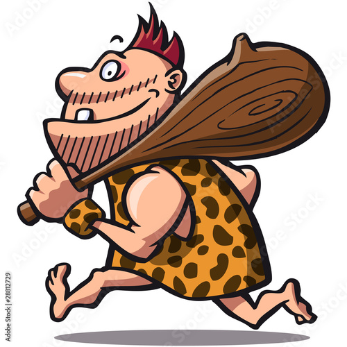 Vektor: Neandertaler Neandertaler