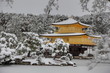 雪の金閣寺