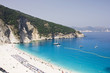 myrtos beach in Kefalonia, Greece
