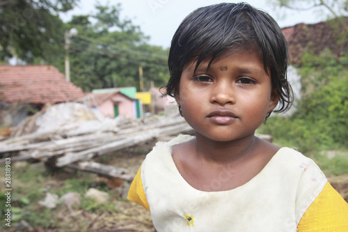 Photo: Indian Village Girl Indian Village Girl