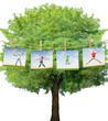 jumping people