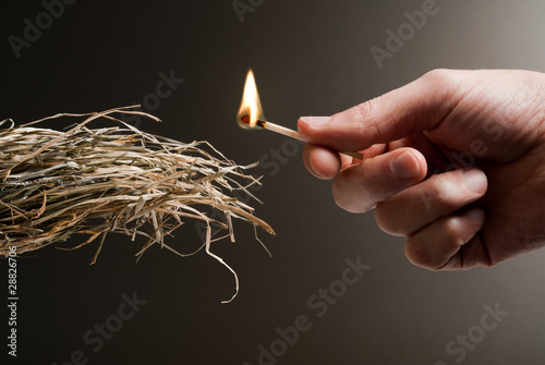 Photo: highly flammable highly flammable