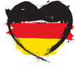 German grunge flag