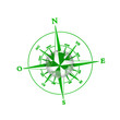 ROSE DES VENTS-VERTE ROSE DES VENTS-VERTE