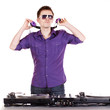 Photo: DJ am Turntable DJ am Turntable