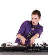 DJ am Turntable
