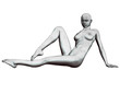 très belle femme 3d wireframe minimaliste position allongée 04 très belle femme 3d wireframe minimaliste position allongée 04