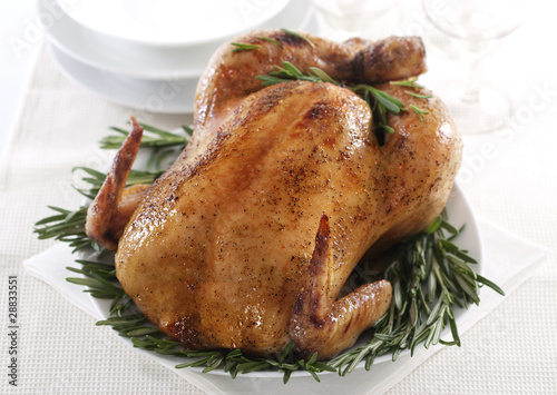 Photo: Roasted chicken Roasted chicken