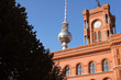 Berlin – Fernsehturm und Rotes Rathaus